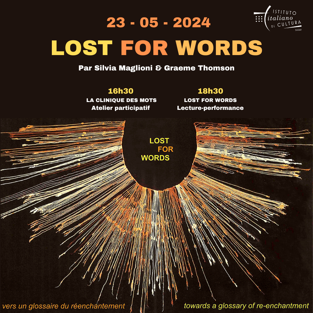 LOST FOR WORDS (lecture-performance, Silvia Maglioni & Graeme Thomson) (1)