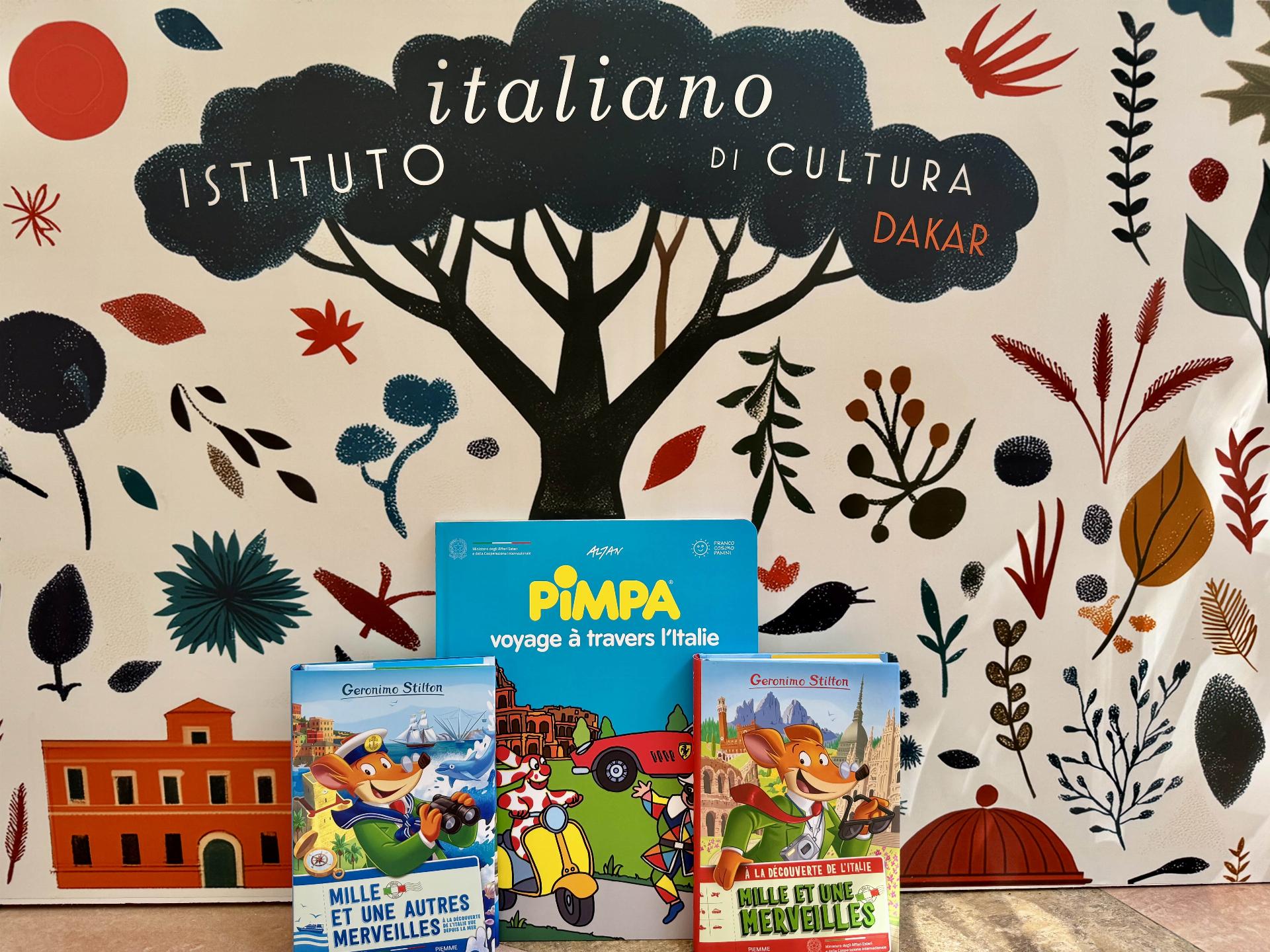Libri Pimpa e Stilton Viaggi in Italia
